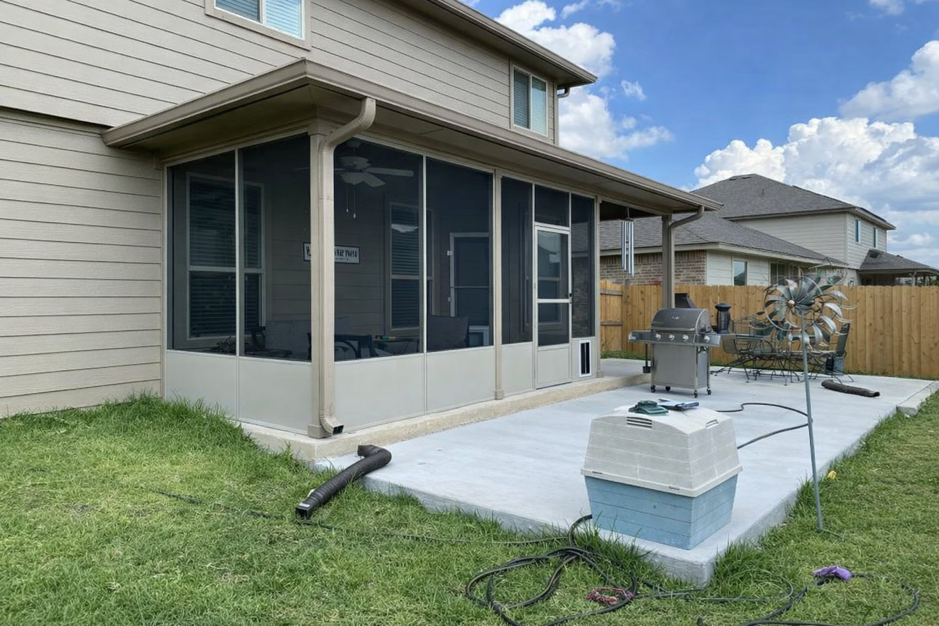 Screen Room Installation in Lancaster, CA